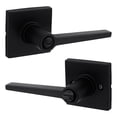 thumbnail image 1 of Weiser Safe Lock Daylon Matte Black Bed/Bath Privacy Interior Door Handle, 1 of 4