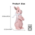 thumbnail image 2 of Décorations de Lapin en Résine Style Jardin Européen Design Debout pour Pâques et Maison, 2 of 6