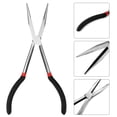 thumbnail image 4 of Durable Carbon Steel Fishing Hook Remover Removing Plier Scissor Tool Tackle Accessory#1, 4 of 8