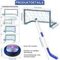 thumbnail image 4 of ZheElen Rechargeable Ice Hockey Stick Set with LED Light Suspension Ball 2 Goals Kids Training Toy, 4 of 6