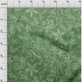 thumbnail image 3 of oneOone Cotton Silk Green Fabric Sea Sewing Craft Projects Fabric Prints By Yard 42 Inch Wide, 3 of 4