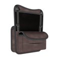 thumbnail image 1 of funtasica Car Back Seat Organizer Handbag Holder Between Seats Multifunctional Mesh Pocket Brown, 1 of 8