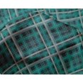 thumbnail image 4 of oneOone Silk Tabby Fabric Tartan Check Decor Fabric Printed BTY 42 Inch Wide, 4 of 4