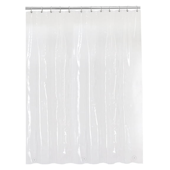 Doublure de douche en PEVA Softy légère et imperméable Mainstays, 178 x 183 cm, transparente