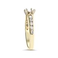 thumbnail image 2 of 1/2ct Diamond Semi Mount Engagement Ring Setting Gold, 2 of 4
