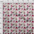 thumbnail image 3 of oneOone Rayon Light Brown Fabric Tropical Abstract Floral Sewing Craft Projects Fabric Prints By Yard 56 Inch Wide, 3 of 4