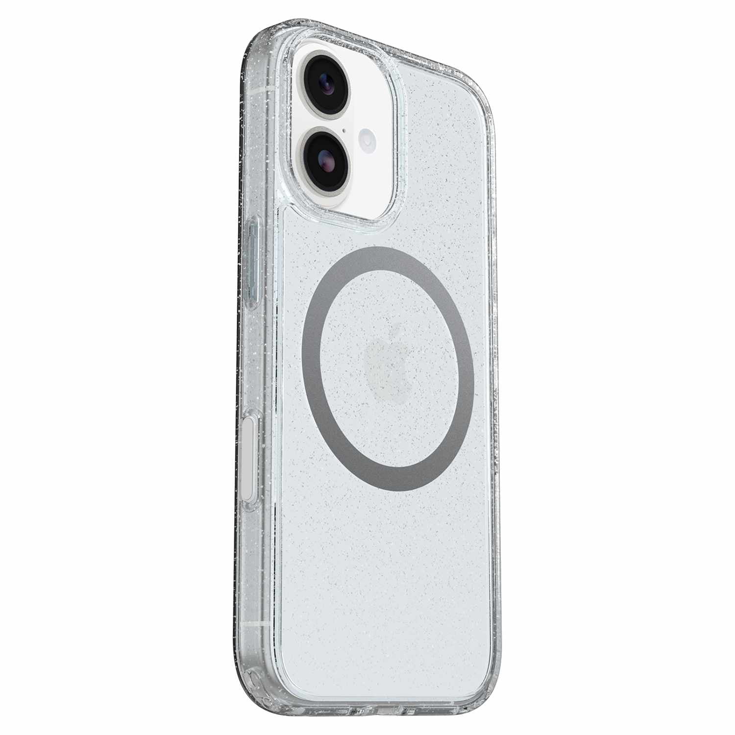 OtterBox Symmetry Clear MagSafe Case w/Camera Control Stardust 3.0 with Blue Tint (Clear) for iPhone 17 Pro