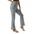 thumbnail image 2 of Women's Bootcut Yoga Pants Crossover High Waisted Workout Leggings Stretch Through Tummy Control Flare Pants, 2 of 7