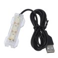 thumbnail image 3 of Fish  USB Light, Convenient Widely Use Plastic Easy To Carry Aquarium USB Light  For Aquatic Plants Landscape Green,Red,Yellow,Blue, 3 of 8