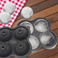 thumbnail image 5 of RKSTN Cake Pop Mold Ice Molds Tray Silicone Basketball-Shaped Cake Ice Cream Maker Kitchen Tool Baking Cake Pop Mold, 5 of 5
