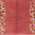 thumbnail image 1 of Ahgly Company Indoor Square Abstract Red Abstract Area Rugs, 3' Square, 1 of 6