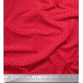 thumbnail image 1 of Soimoi Rayon Fabric Dot & Heart Small Printed Fabric 1 Yard 42 Inch Wide, 1 of 3