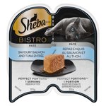 Sheba Bistro Perfect Portions Salmon & Tuna adulte humide Nourriture pour chat Paté