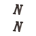 thumbnail image 2 of Transemion Durable And Rustproof Metal House Number Plaque For Stylish Door Decoration B17--N 2Set, 2 of 6