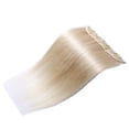 thumbnail image 3 of 100 % Remy Extensions de Cheveux Humains 3/4 Tête Complète Soyeuse Droite, 3 of 6