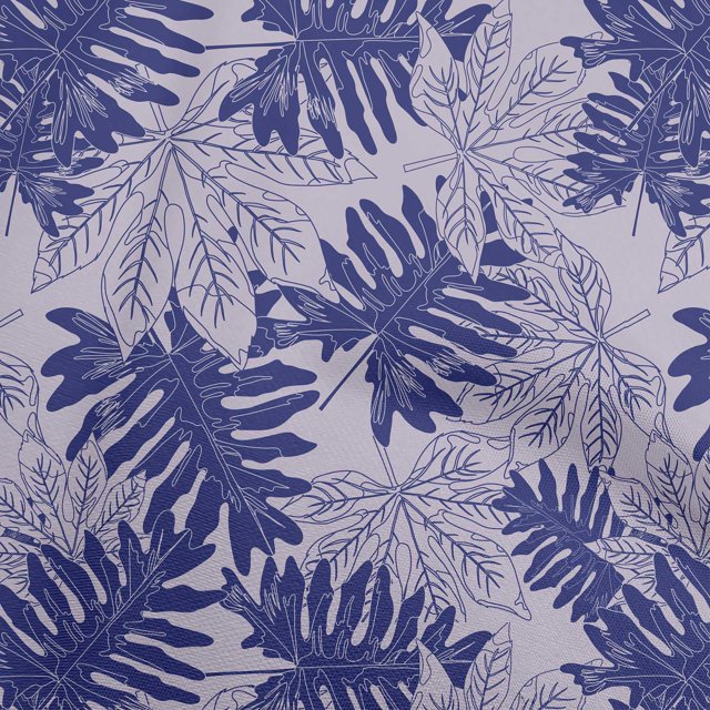 oneOone Velvet Pastel Purple Fabric Tropical Craft Projects Decor Fabric Printed By The Yard 58 Inch Wide
