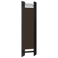 thumbnail image 3 of vidaXL 6-Panel Room Divider Brown 240x180 cm, 3 of 4