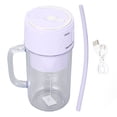 thumbnail image 2 of Portable Blender, Smoothie Maker Blender with 10 Blades, Rechargeable Personal Size Blender Juicing Cup for Outdoor, Camping, Home Daily Use, 2 of 7
