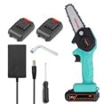 thumbnail image 1 of CAROOTU Mini Pruning Saw 4 inch Rechargeable Garden Logging Chain Saw Hand-held Garden Cutting Machine Set, 1 of 7