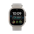 thumbnail image 2 of Apple Watch Ultra 4 GPS + Cellular 49mm Natural Titanium Case with Translucent Grey Ocean Band, 2 of 5