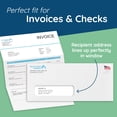 thumbnail image 2 of 500#9 Single Window Security Envelopes, Thick Gummed Seal, Designed for Secure Mailing of Payroll Checks, QuickBooks Invoices, Return Mail, and Business Statem, 2 of 6