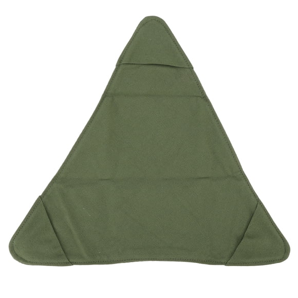 Tissu de Tabouret Trépied, Matériau de Tissu de Tabouret Trépied Portable Fait à la Main avec Corde pour Camping en Plein Air pour Pêche pour Randonnée Vert