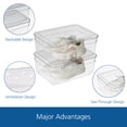 thumbnail image 4 of Mainstays Plastic Shoe Box Regular Size 1 Pack, 4 of 12