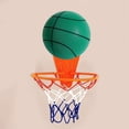 thumbnail image 3 of Almencla Silent Basketball with Hoop Portable No Noise Children Adult Toy Green Size 7, 3 of 8