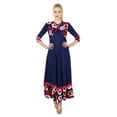 thumbnail image 2 of Bimba Femme Formelle Ethnique Anarkali Kurta Kurti Indienne Évasée Haut Blouse, 2 of 3