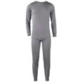 thumbnail image 1 of SLM Men's Two Piece Fleece Thermal Underwear Set Long Johns Top and Bottom Gift, 1 of 2