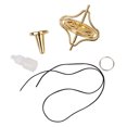 thumbnail image 3 of Alloy Decompression Toy, Stainless Steel Bright Gyroscope, For Adult Kids Gold,Multi-Color, 3 of 8