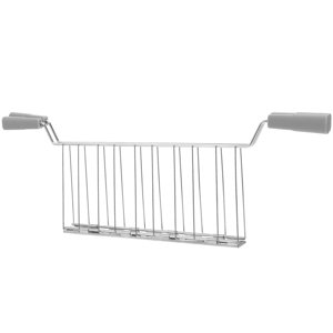 OULII Stainless Steel Toaster Rack Breakfast Maker Part Heating for Kitchen Use 1Pack