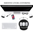 thumbnail image 2 of Ergonomic Mouse Pad with Wrist Support Gel Mouse Pad with Wrist Rest, Comfortable Computer Mouse Pad for Laptop, Pain Relief Mousepad with Non-Slip Rubber Base,Black, 2 of 5