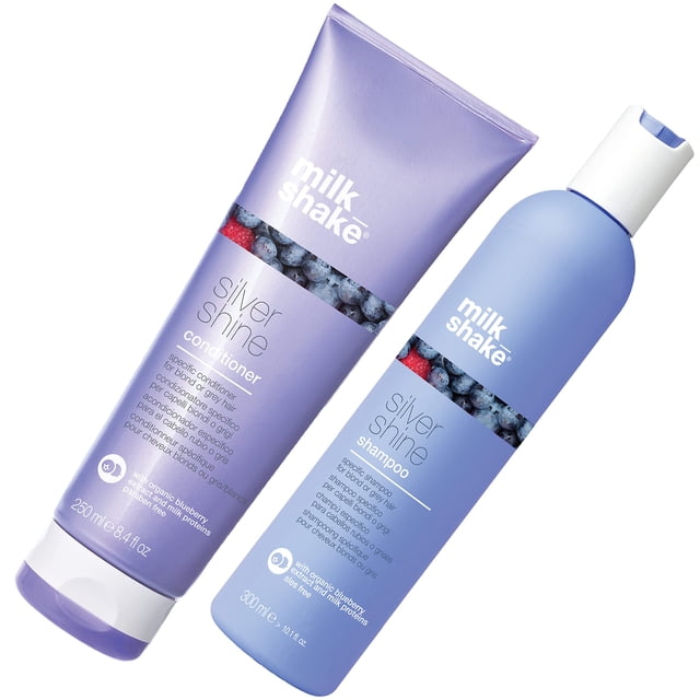 Milk_Shake Silver Shine Shampooing 300 ml et Revitalisant 250 ml Ensemble