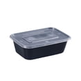 thumbnail image 2 of Clearance! Gspmoly Food Grade Disposable Lunch Box Thickened Packing Box Plastic Rectangular Takeaway Tableware Transparent Lunch Box with Lid Clearance, 2 of 8