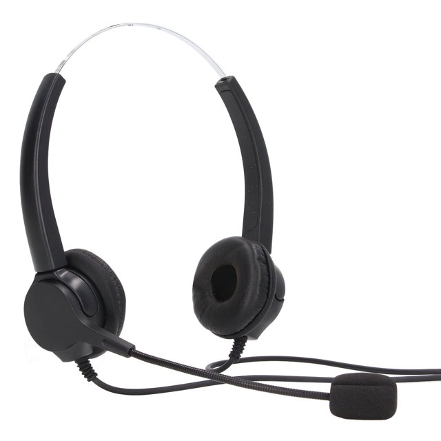 Casque de Service Client, Casque d'Affaires Réglable Design Ergonomique pour Télémarketing pour Conférence