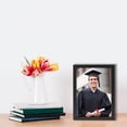 thumbnail image 4 of Style Graduation Certificate Frame, Diploma Photo Frame Wall & Tabletop Display, Black Color, 13 * 18cm, Graduation Diploma Framefor13x18cm, Certificate Photo FrameforDesk, 4 of 9