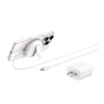 Rénovés Belkin WIA011TTWH BoostCharge Qi2 Pro Plaque de recharge magnétique sans fil blanc