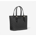 thumbnail image 3 of Michael Kors XS Carry All Jet Set Travel Womens Tote (BLACK SIG/GOLD), 3 of 5