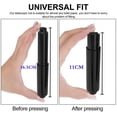 thumbnail image 2 of 3Pcs Paper Holder Stretchable Plastic Convenient Lightweight Bathroom Black Insert Spindle Flexible Easy Install Replacement Hotel Shopping Mall, 2 of 7
