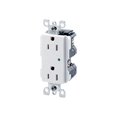 thumbnail image 1 of Leviton Decora Plus Duplex Receptacle - Parasurtenseur - CA 125 V - Connecteurs de Sortie : 2 - Blanc, 1 of 2
