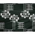 thumbnail image 4 of oneOone Polyester Lycra Fabric Geometric Kasuri Print Fabric By The Yard 56 Inch Wide, 4 of 4