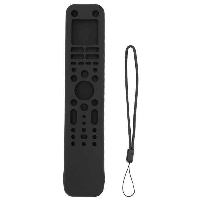 Remote Control Protective Cover, Washable Silicone Remote Controller Cover Antislip Waterproof Durable For Living Room Black