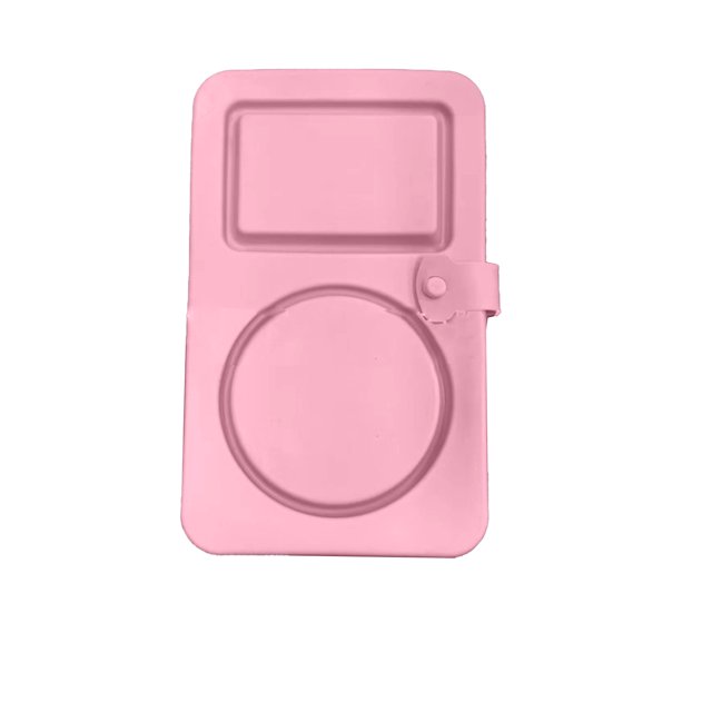 Maoww Small Containers With Lids Storing Snacks And Fruits Salad Dressing For School Lunches pink