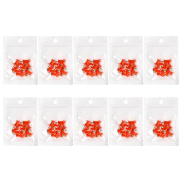 100 Pcs Bouchons de Bouteille de Colle à Cils Anti-Blocage Embouts de Bouche