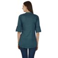 thumbnail image 4 of Haut Décontracté Été Robe d'Été Unie Tunique Boho Coton Vêtements pour Femmes, 4 of 4