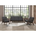 thumbnail image 4 of Topline Home Furnishings Dark Grey Loveseat, 4 of 4