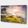 thumbnail image 2 of Lever de Soleil sur les Lacs du Piani - Grand Paysage Impression sur Toile, 2 of 4