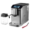 thumbnail image 1 of KFFKFF Fully Automatic Espresso Machine - with Automatic Milk Frother, 20 Bar Super-Automatic Cappuccino Latte Machine with TFT Touch Screen, Grinder, 15 Grinding Levels, 1 of 9