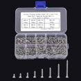 thumbnail image 3 of 800PCS Assorted Phillips Flat Head Wood Screws, Sizes M2 to 20mm Comprehensive M2 Self-Tapping Screw Set, 3 of 6